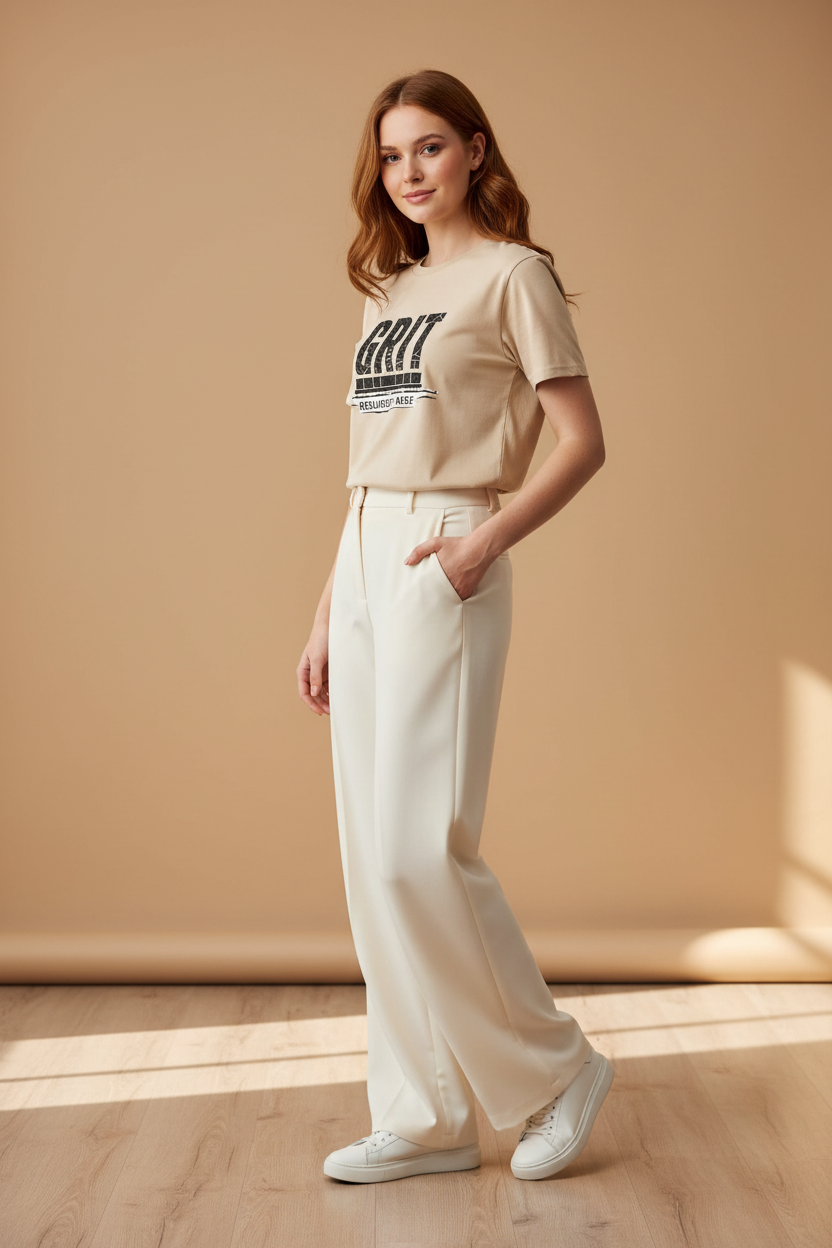 GRIT Organic Tee – Desert Dust Editorial