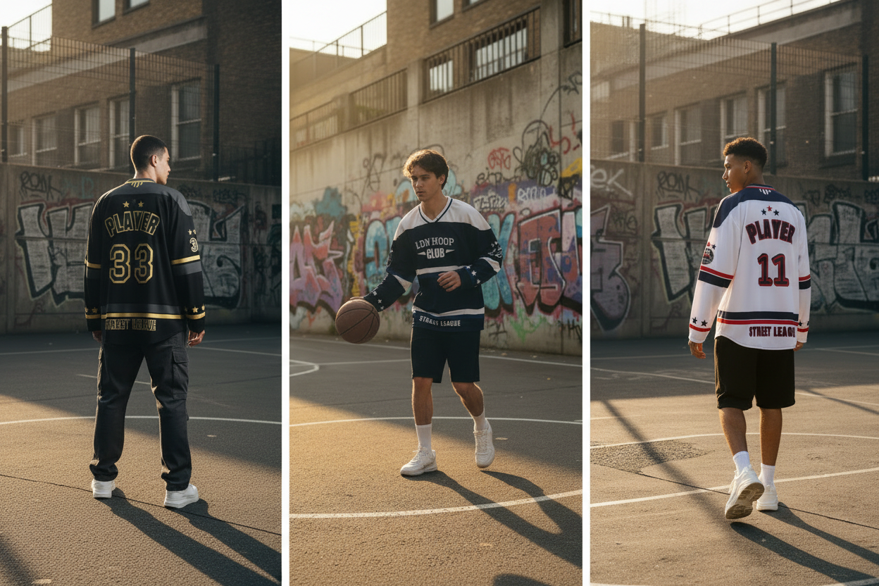 LDN Hoop Club – All Colourways Lookbook Dark Editorial