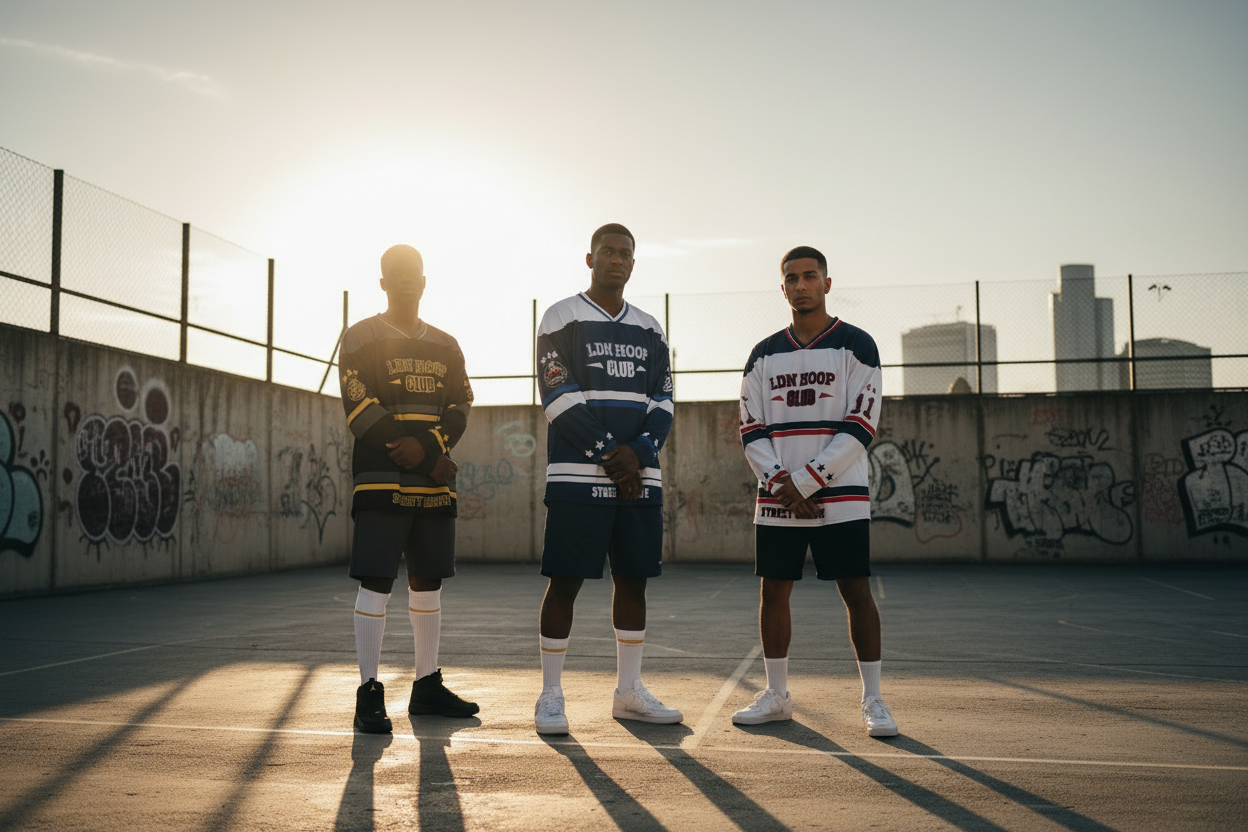 LDN Hoop Club – All Colourways Lookbook Golden Hour