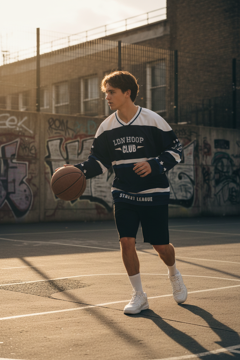 LDN Hoop Club Street League Hockey Jersey – Urban Lifestyle Mockup