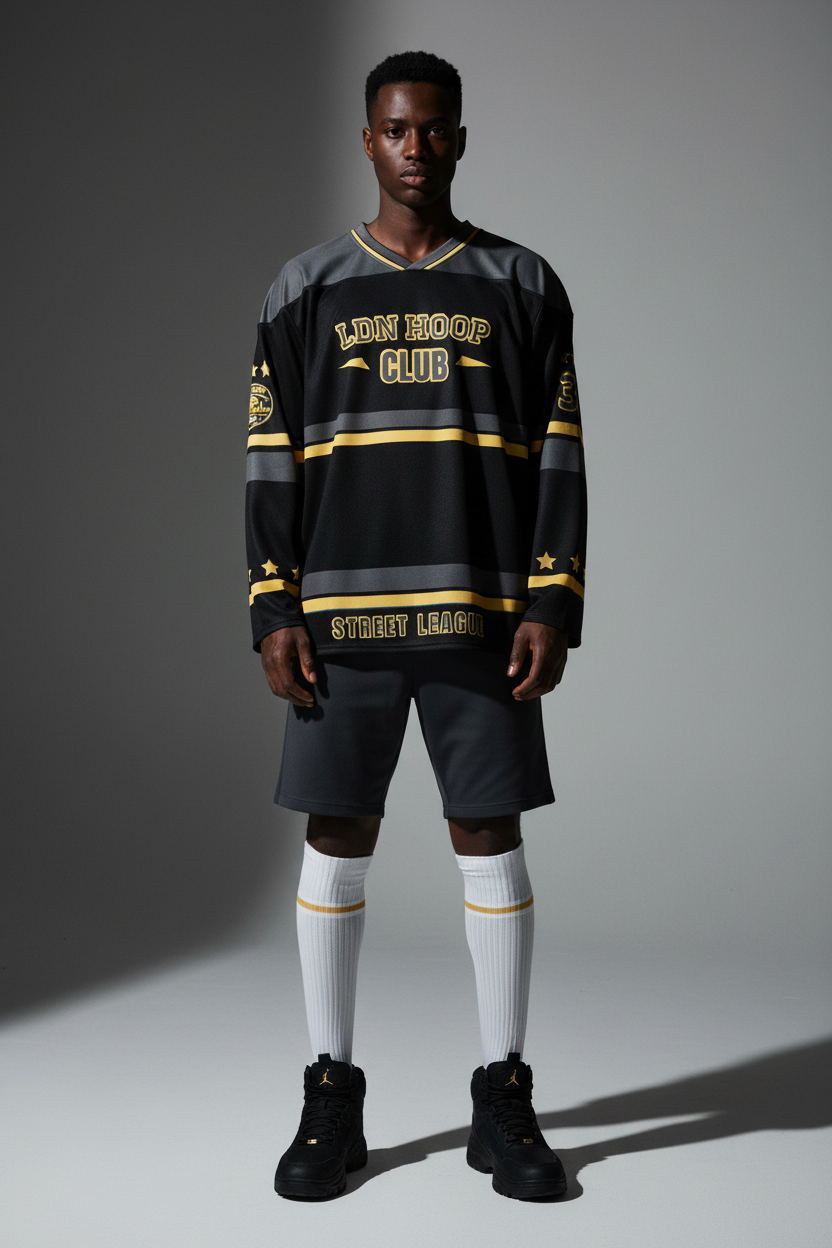 LDN Hoop Club Street League Jersey – Front Editorial