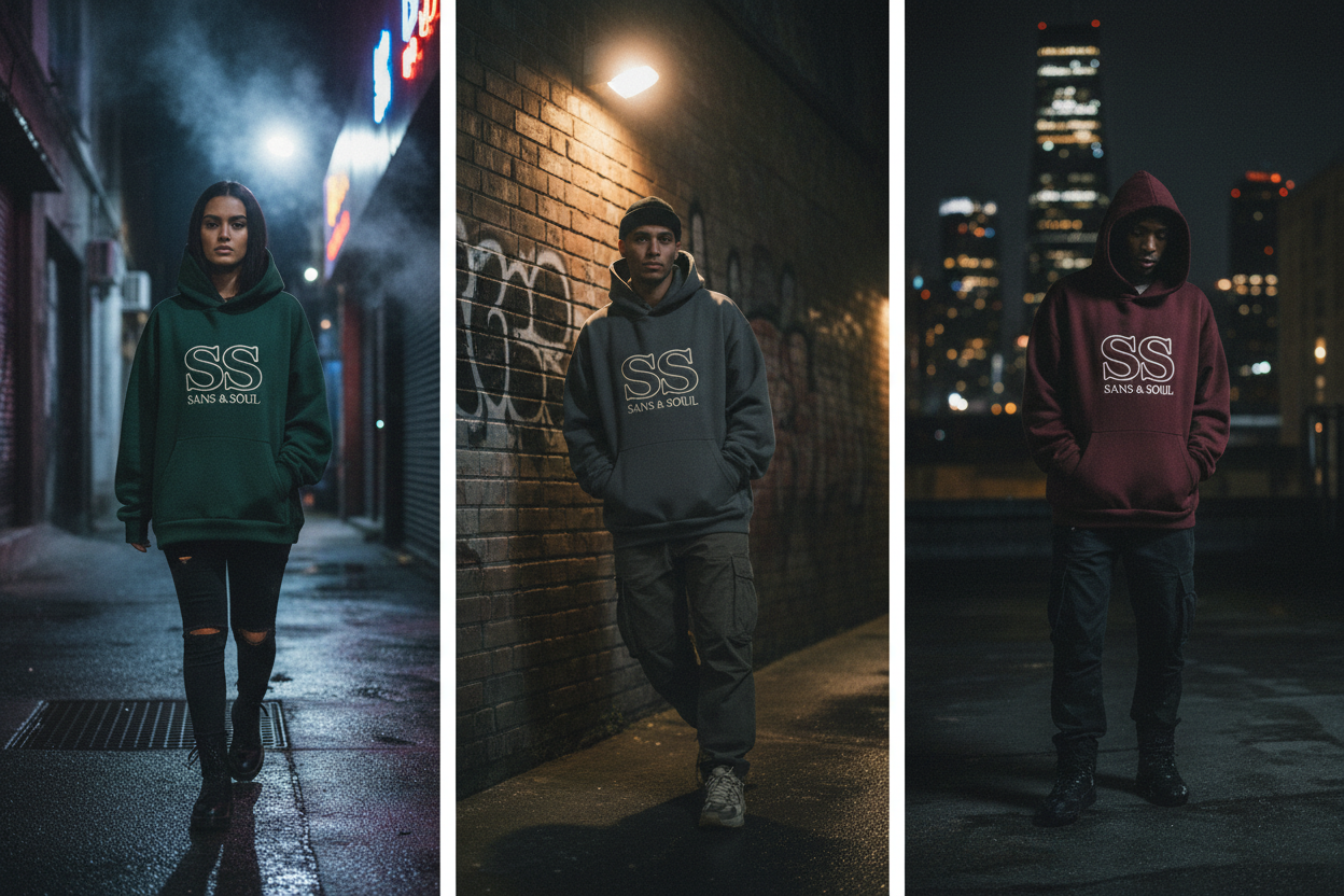 SANS & SOUL Hoodie Carousel