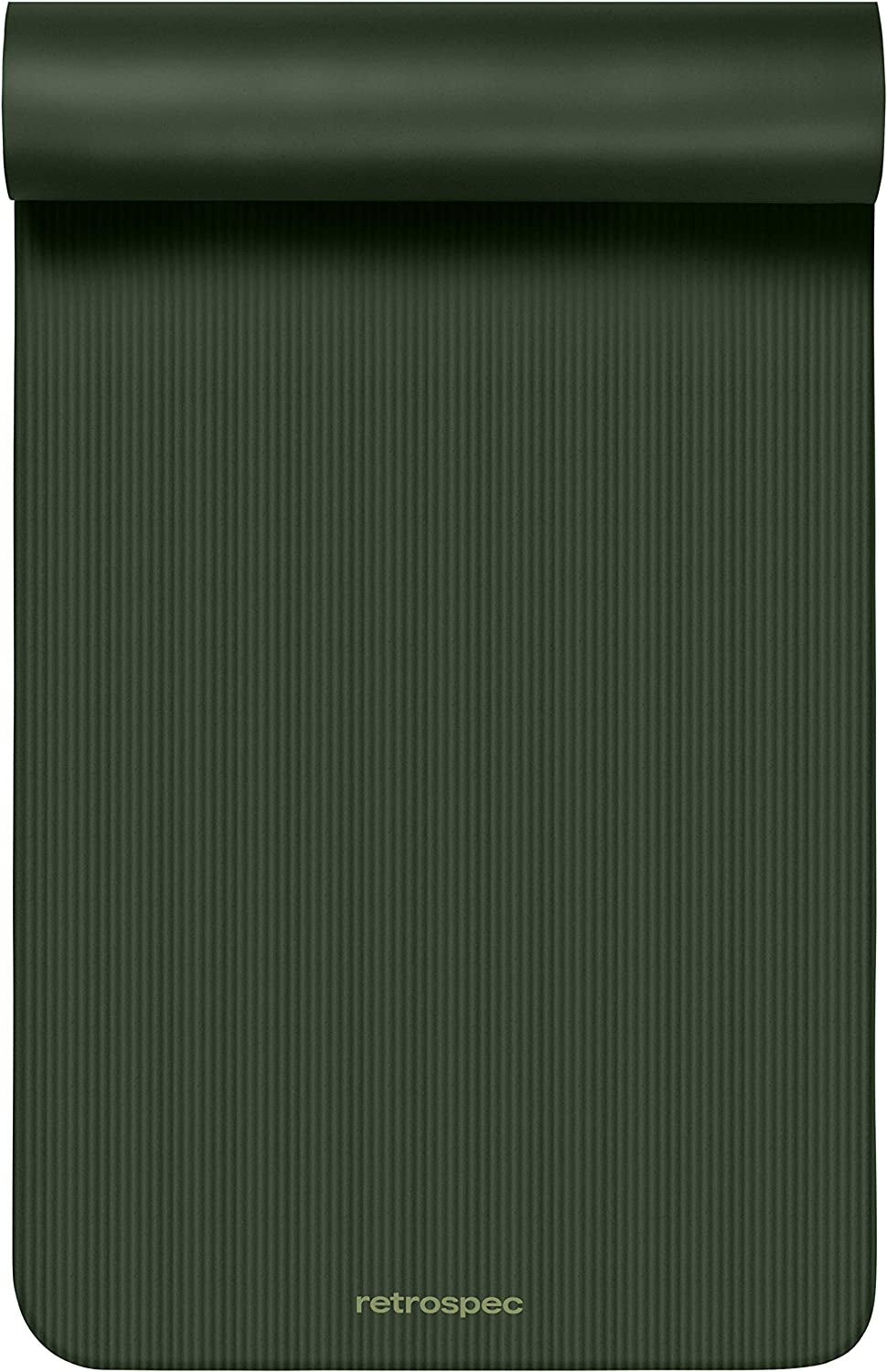 Solana Yoga Mat 1/2" Thick W/Nylon Strap for Men & Women - Non Slip Excercise Mat for Yoga, Pilates, Stretching, Floor & Fitness Workouts