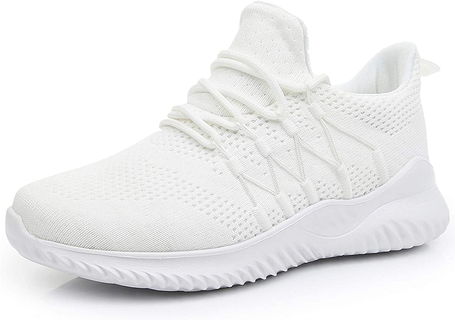 Womens Walking Shoes Sneakers - Slip on Memory Foam Lightweight Workout Tennis Running Shoes